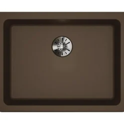 Elkay Classic 25" Quartz Kitchen Sink, Mocha, ELGUAD2519PDMC0