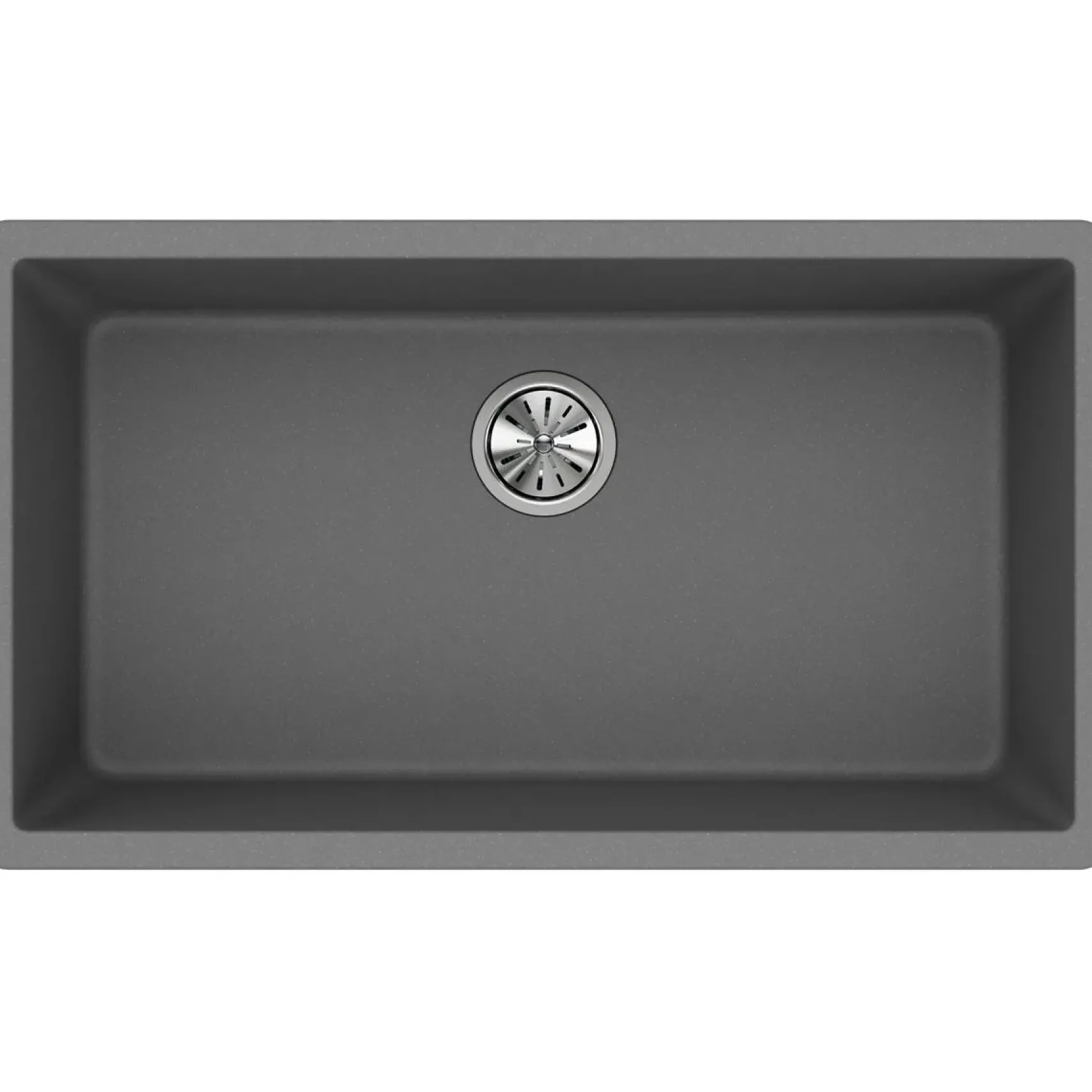 Elkay Classic 33" Quartz Kitchen Sink, Greystone, ELGRU13322GS0