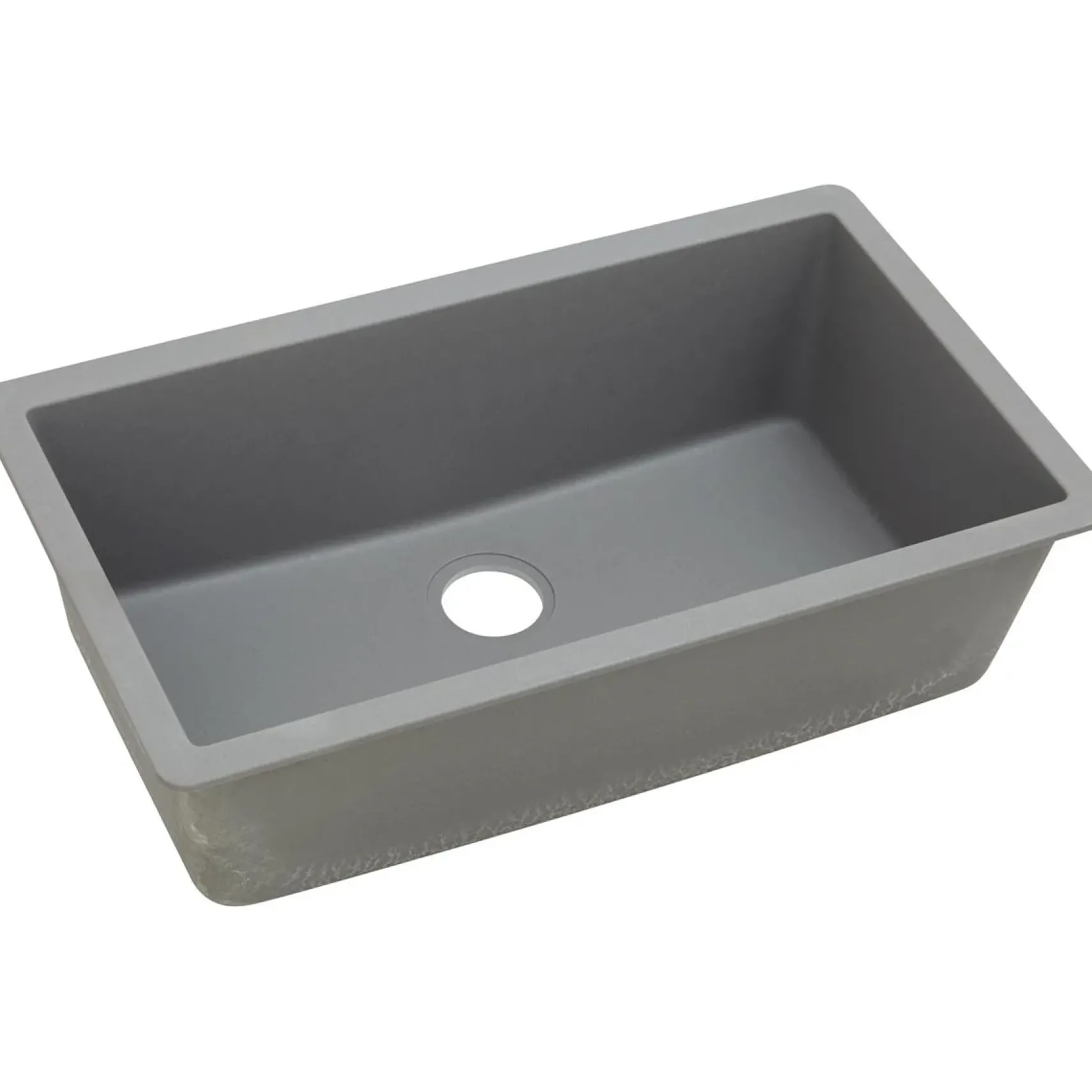 Elkay Classic 33" Quartz Kitchen Sink, Greystone, ELGRU13322GS0