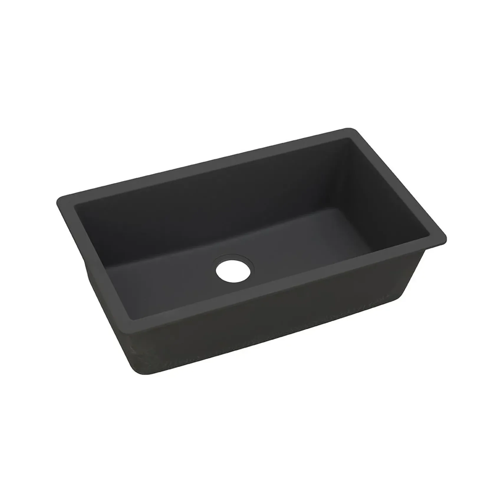 Elkay Classic 33" Quartz Kitchen Sink, Black, ELGRU13322BK0