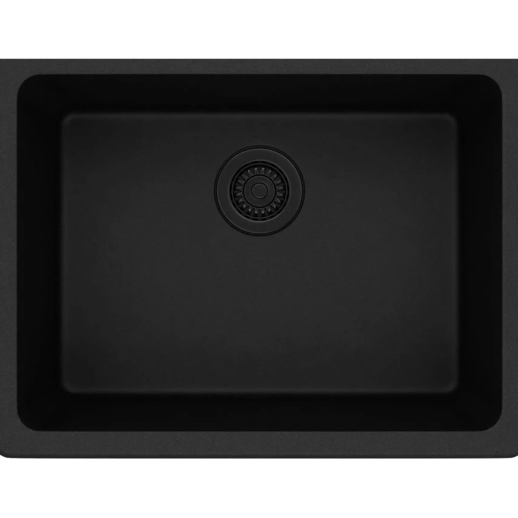 Elkay Classic 25" Quartz Kitchen Sink, Black, ELGU2522BK0