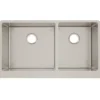 Elkay Crosstown 36" Stainless Steel Farmhouse Kitchen Sink for Interchangeable Apron, 55/65 Double Bowl, 16 Gauge, Polished Satin, CTXF234179
