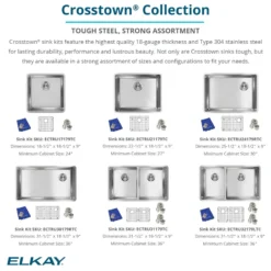 Elkay Crosstown 19