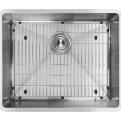 Elkay Crosstown 23" Stainless Steel Kitchen Sink, 18 Gauge, Polished Satin, ECTRU21179TC