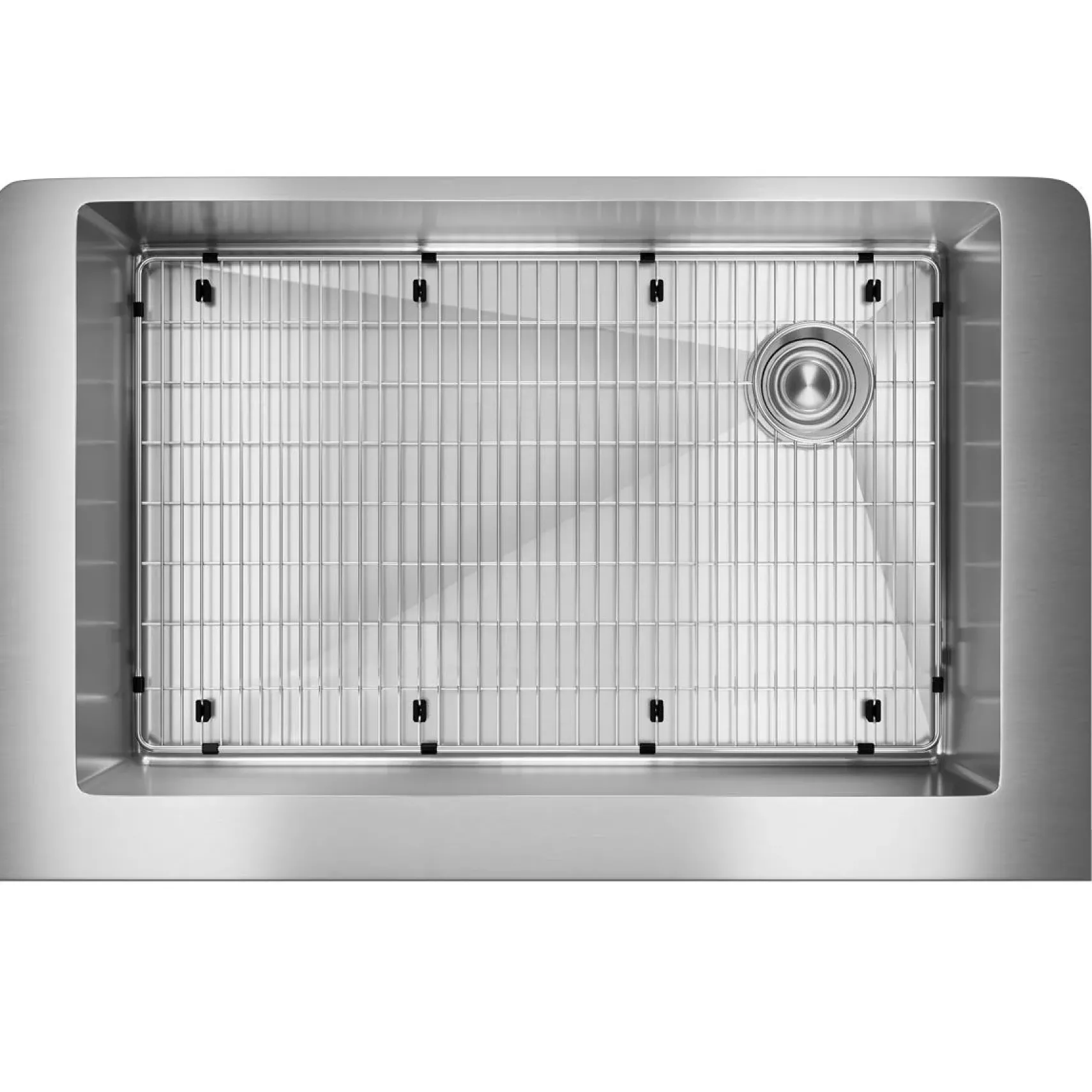 Elkay Crosstown 36" Stainless Steel Farmhouse Kitchen Sink, 18 Gauge, Polished Satin, ECTRUF30179RC
