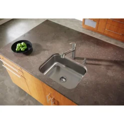 Elkay Dayton 24" Stainless Steel Kitchen Sink, 18 Gauge, Radiant Satin, DXUH2115
