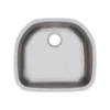 Elkay Dayton 24" Stainless Steel Kitchen Sink, 18 Gauge, Radiant Satin, DXUH2118