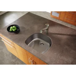 Elkay Dayton 24" Stainless Steel Kitchen Sink, 18 Gauge, Radiant Satin, DXUH2118