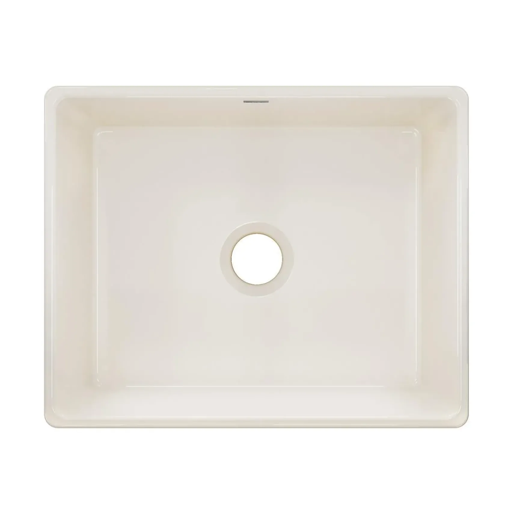 Elkay 24" Fireclay Farmhouse Kitchen Sink, Biscuit, SWUF2520BI