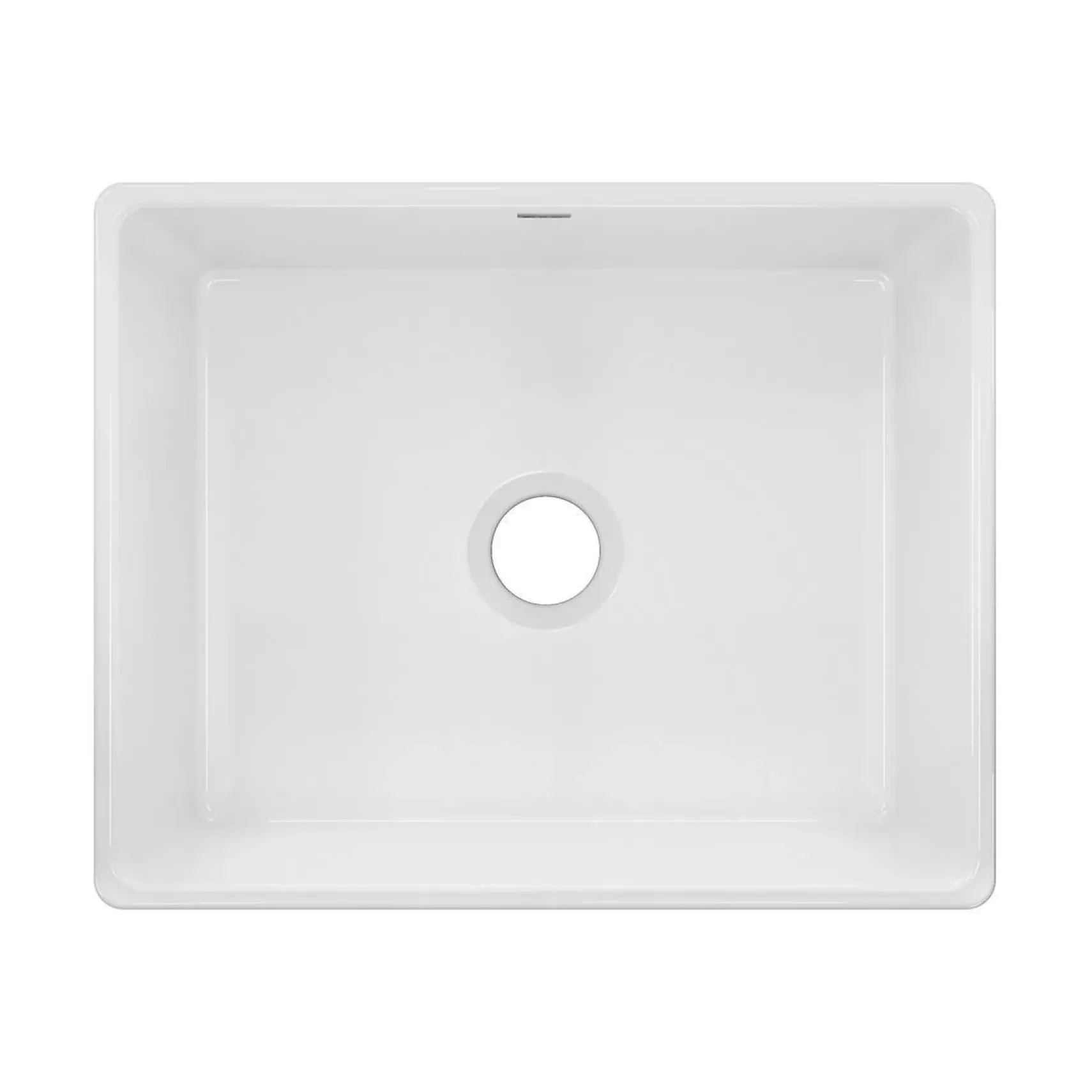 Elkay 24" Fireclay Farmhouse Kitchen Sink, White, SWUF2520WH