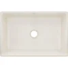 Elkay 30" Fireclay Farmhouse Kitchen Sink, Biscuit, SWUF28179BI