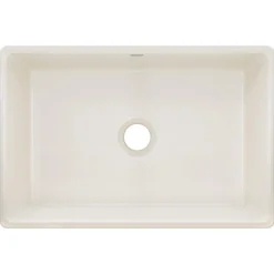Elkay 30" Fireclay Farmhouse Kitchen Sink, Biscuit, SWUF28179BI