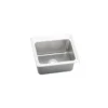 Elkay Lustertone Classic 25" Drop In/Topmount Stainless Steel Kitchen Sink, 3 Faucet Holes, DLRQ2522103
