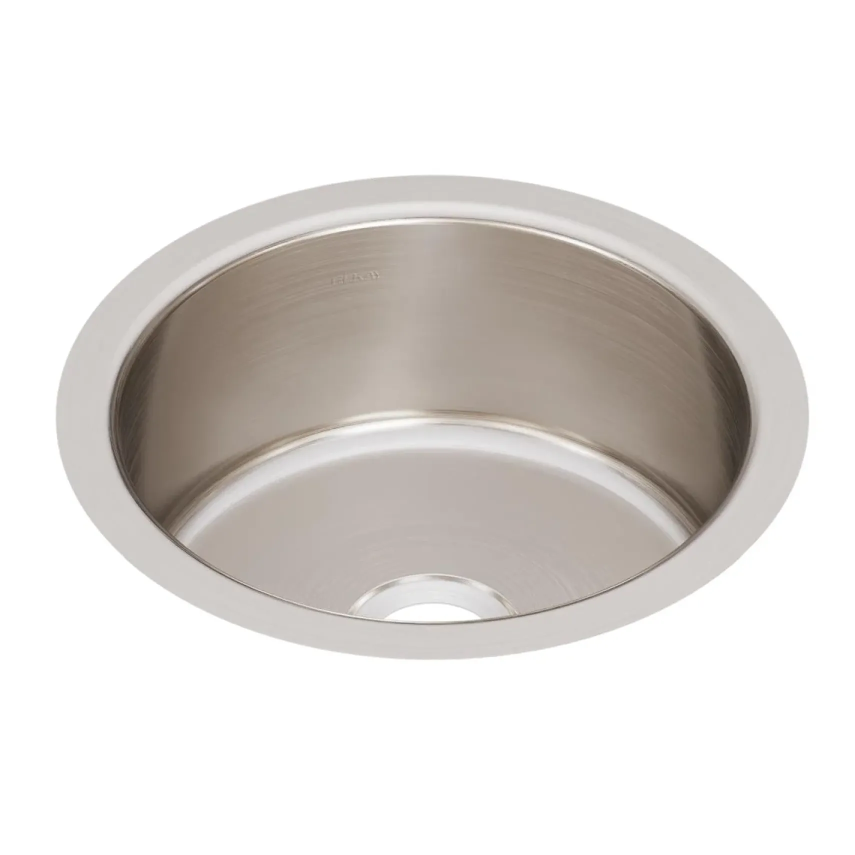 Elkay Lustertone Classic 14" Stainless Steel Kitchen Sink, 18 Gauge, Lustrous Satin, ELUH12FB