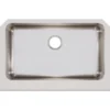 Elkay Lustertone Classic 33" Stainless Steel Farmhouse Kitchen Sink, 18 Gauge, Lustrous Satin, ELUHFS2816