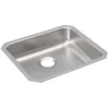 Elkay Lustertone Classic 22" Undermount Stainless Steel ADA Kitchen Sink, Lustrous Satin, 18 Gauge, ELUHAD191655