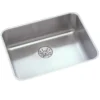 Elkay Lustertone Classic 22" Undermount Stainless Steel ADA Kitchen Sink, Lustrous Satin, 18 Gauge, ELUHAD191655PD