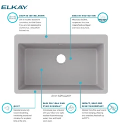 Elkay Quartz Classic 33