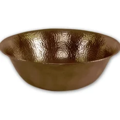 Houzer 16" Copper Bathroom Vessel Sink, HW-SIE1V