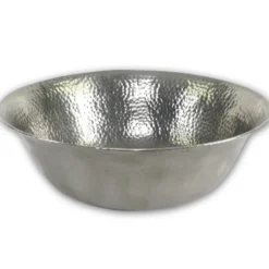 Houzer 16" Copper Bathroom Vessel Sink, Pewter, HW-SIE2V