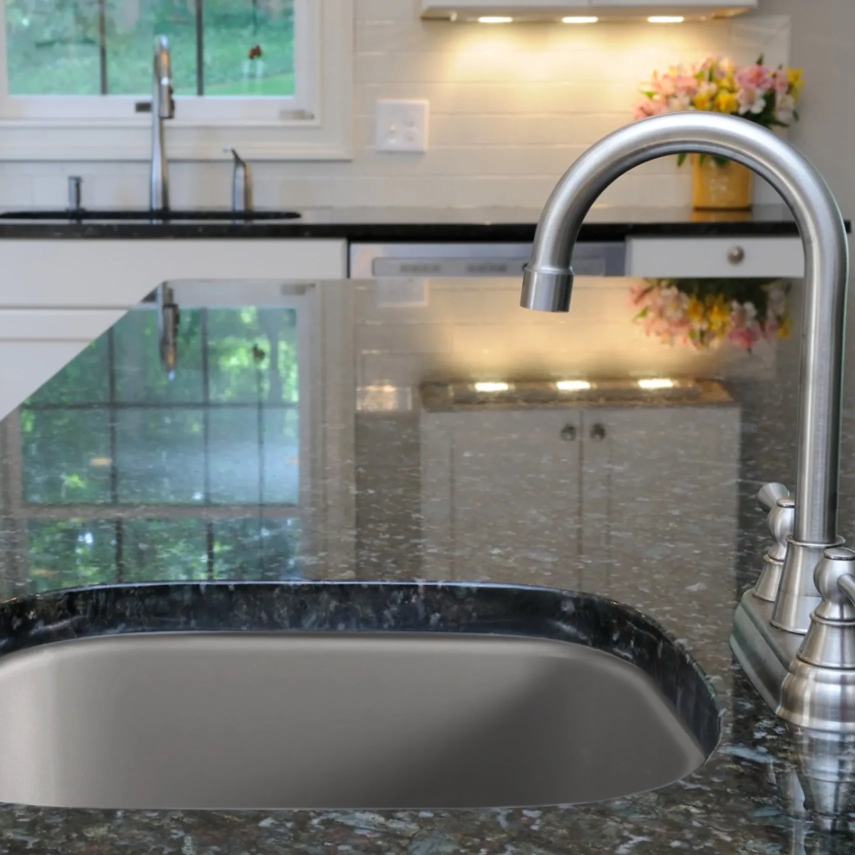 Houzer 19" Fireclay Undermount Bar Sink, Grey, Platus Series, PTB-1919 GR