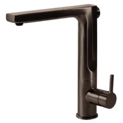 Houzer Ascend Integrated Pull Up Kitchen Faucet Rubbed Bronze, ASCPU-460-OB
