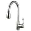 Houzer Camden Pull Down Kitchen Faucet Brushed Nickel, CAMPD-368-BN