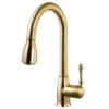 Houzer Camden Pull Down Kitchen Faucet Brushed Brass, CAMPD-368-BB