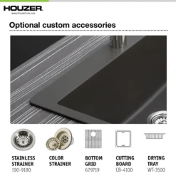 Houzer Quartztone 33