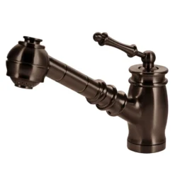 Houzer Scepter Pull Out Solid Brass Kitchen Faucet Oil Rubbed Bronze, SCEPO-263-OB