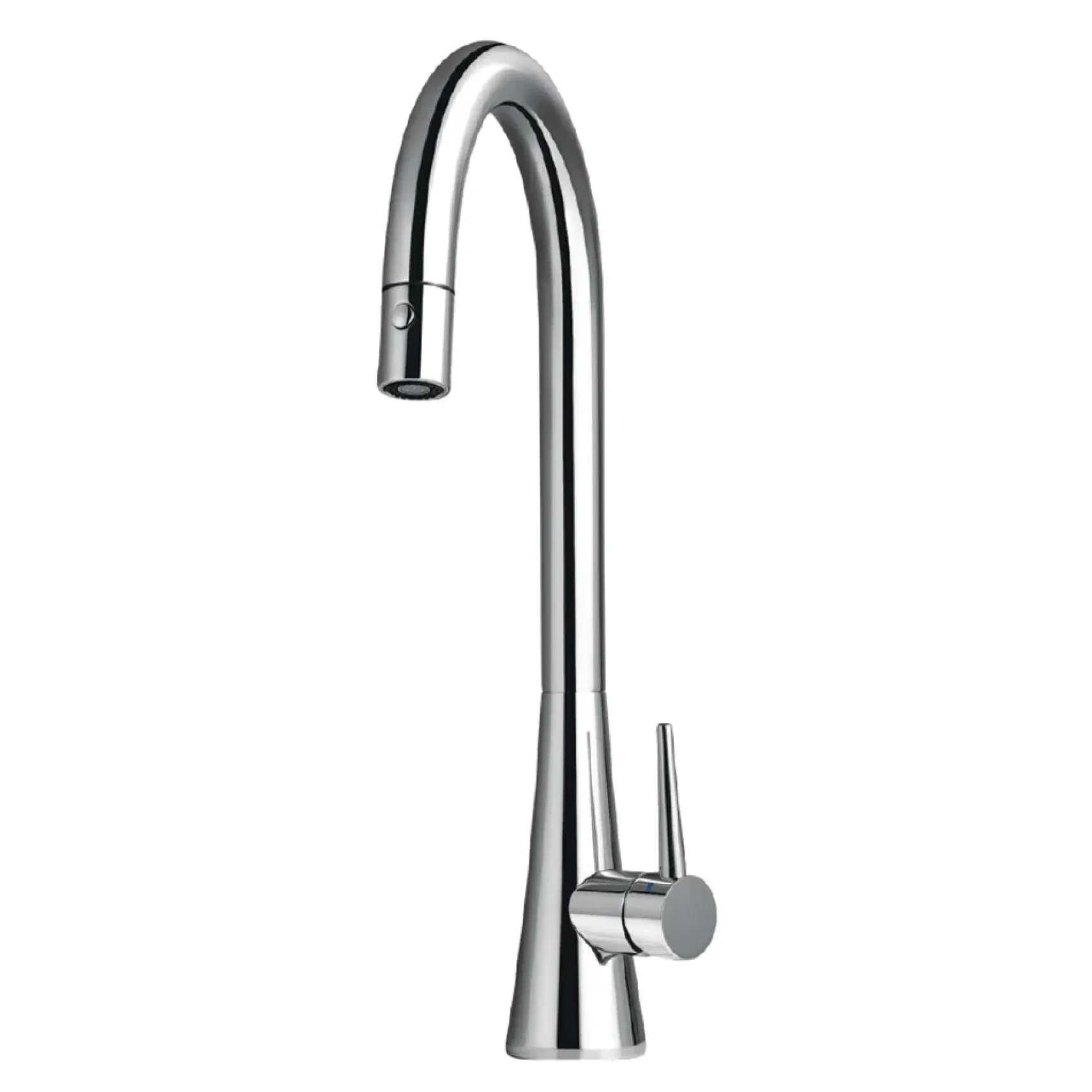 Houzer Soma Pull Down Kitchen Faucet with CeraDox Technology Polished Chrome, SOMPD-669-PC