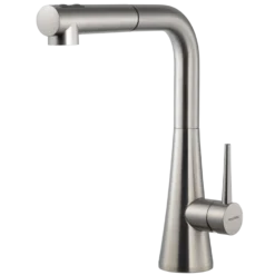 Houzer Soma Pull Out Kitchen Faucet Brushed Nickel, SOMPO-665-BN