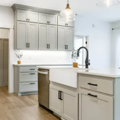 Houzer Platus 33" Fireclay Farmhouse Sink, White, PTG-4318 WH