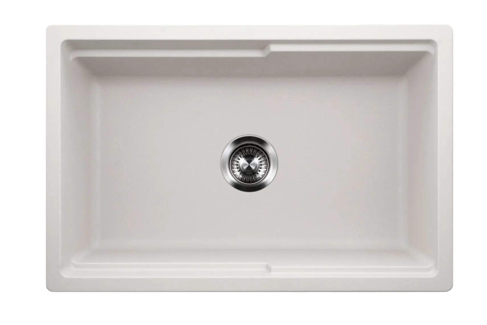 Houzer Quartztone 30" Cloud Apron Front Farmhouse Granite Composite Workstation Kitchen Sink with Accessories - W-130 CLOUD-C