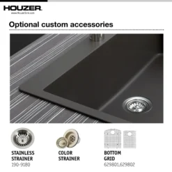 Houzer Quartztone 33