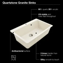 Houzer Quartztone 33