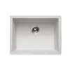 Houzer Quartztone 24 inch Cloud Granite Composite Undermount Single Bowl Kitchen Sink - G-300U CLOUD