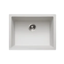 Houzer Quartztone 24 inch Cloud Granite Composite Undermount Single Bowl Kitchen Sink - G-300U CLOUD