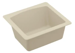 Karran 18" Quartz Bar/Prep Sink, Bisque, QX-680-BI