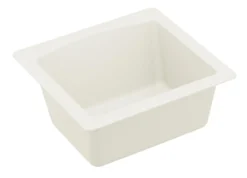 Karran 18" Quartz Bar/Prep Sink, White, QX-680-WH