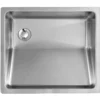 Karran 17.25" x 15" Rectangular Undermount Stainless Steel Bathroom Sink, 18 Gauge, UV-1816