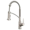 Karran Alston 1.8 GPM Single Lever Handle Lead-free Brass ADA Touchless Kitchen Faucet, Pull-Down, Oil Rubbed Bronze, KKF215SS