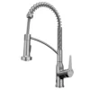 Karran Alston 1.8 GPM Single Lever Handle Lead-free Brass ADA Touchless Kitchen Faucet, Pull-Down, Chrome, KKF215C