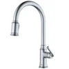 Karran Auburn 1.8 GPM Single Lever Handle Lead-free Brass ADA Kitchen Faucet, Pull-Down Kitchen, Stainless Steel, KKF310SS