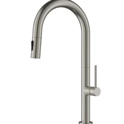 Karran Brynford 1.8 GPM Single Lever Lead-free Brass ADA Kitchen Faucet, Pull-Down, Spot Free Stainless Steel, KKF730SFSS