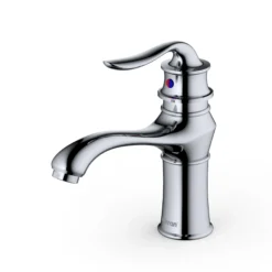 Karran Dartford 1.2 GPM Single Lever Handle Lead-free Brass ADA Bathroom Faucet, Basin, Chrome, KBF430C