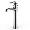 Karran Dartford 1.2 GPM Single Lever Handle Lead-free Brass ADA Bathroom Faucet, Vessel, Chrome, KBF432C