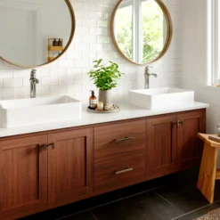 Karran Dartford 1.2 GPM Single Lever Handle Lead-free Brass ADA Bathroom Faucet, Vessel, Chrome, KBF432C