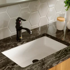 Karran Dartford 1.2 GPM Single Lever Handle Lead-free Brass ADA Bathroom Faucet, Basin, Matte Black, KBF430MB