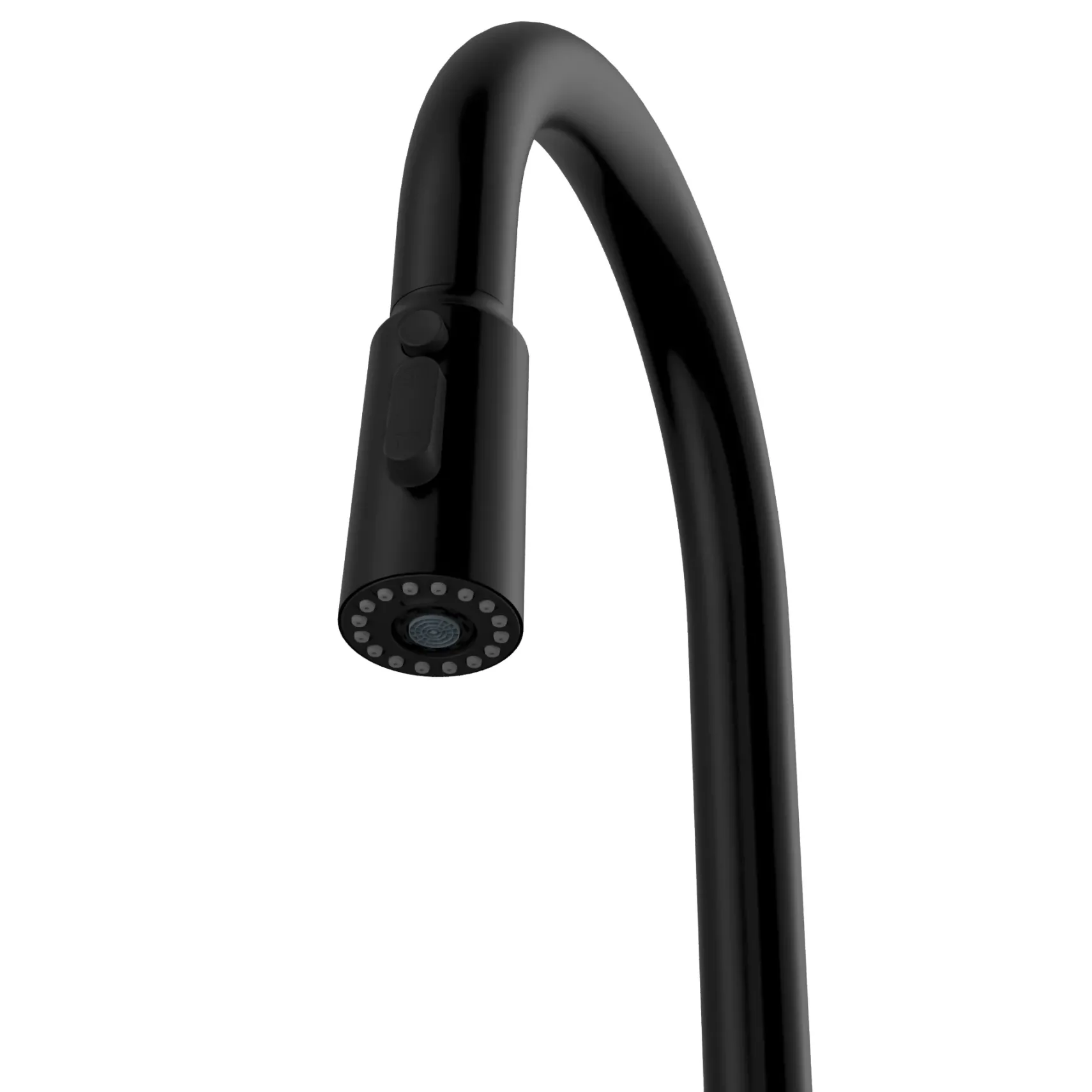 Karran Elmsworth 1.8 GPM Single Lever Lead-free Brass ADA Kitchen Faucet, Pull-Down, Matte Black, KKF760MB